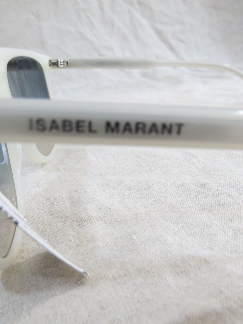 New Isabel Marant Pilot Sunglasses Women - Off White - With Branded Case - Picture 7 of 8